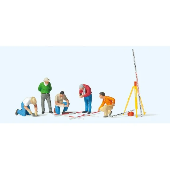 Preiser_10805-Preiser 10805 Personnages, Archeologues