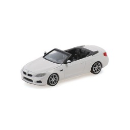 Minichamps 870027332 BMW M6 cabriolet 2015, blanc Busch véhicule Busch_870027332 - 1