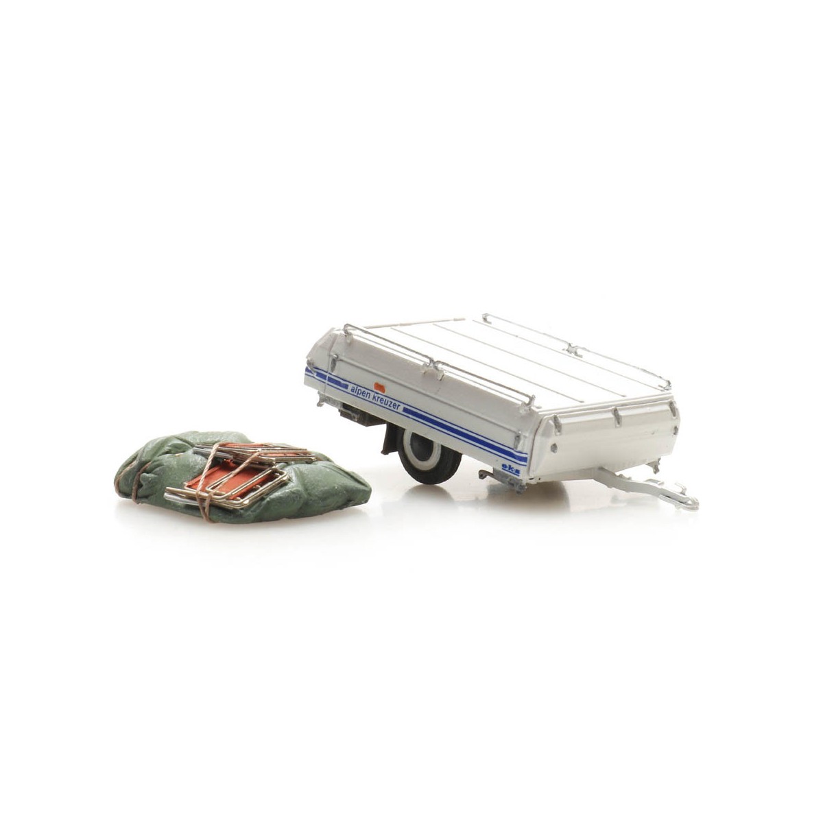 Artitec 387.538 Alpenkreuzer Folding Caravan with Loading - Arti_38...