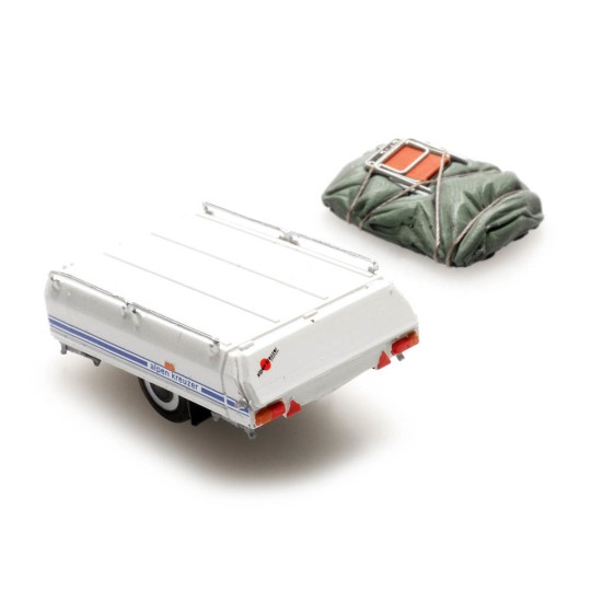 Arti_387.538-Artitec 387.538 Alpenkreuzer Folding Caravan with Loading