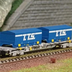 Arnold HN6582 Bogie container wagon, type Sgnss, Novatrans, SNCF, l...