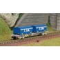 HN6582-Arnold HN6582 Bogie container wagon, type Sgnss, Novatrans, SNCF, loaded with 2 TTS 22' containers, N scale