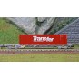 HN6584-Arnold HN6584 Set de 2 wagons porte conteneurs à bogies type Sgss, Novatrans, SNCF, chargés conteneurs Trans-Fer 45', échelle N