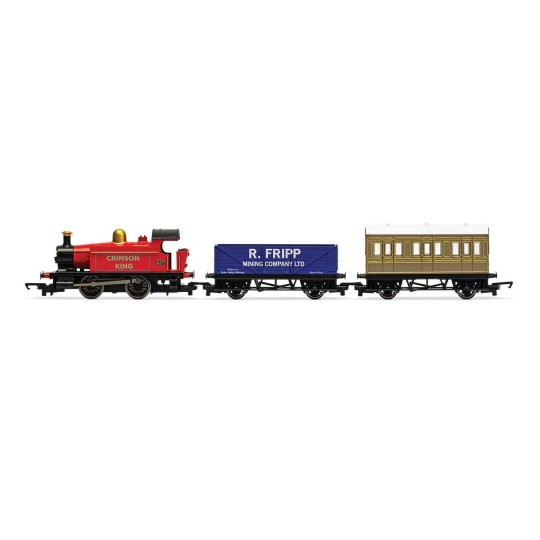 R1270P-Hornby R1270P Valley Drifter Starter Set, Steam Locomotive + Wagons