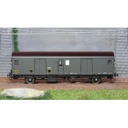 Models World 30310 Luggage Van, SNCF, Dqd2m, Green 306, 1950 markin...