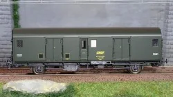 Models World 30317 Fourgon à bagages, SNCF, Dd2ai, Vert 301, marquage UIC, feux fin de convoi Models World MW_30317 - 1