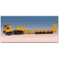 Kibri_14654-Kibri 14654 Lowboy trailer with Mercedes Actros tractor