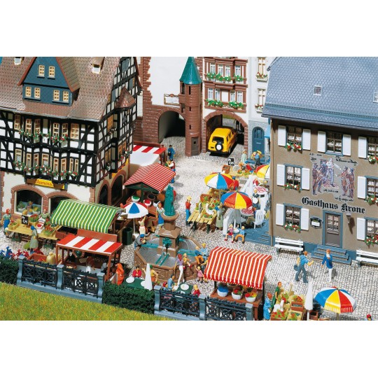 FALLER_180582-Faller 180582 Maquette, Marché