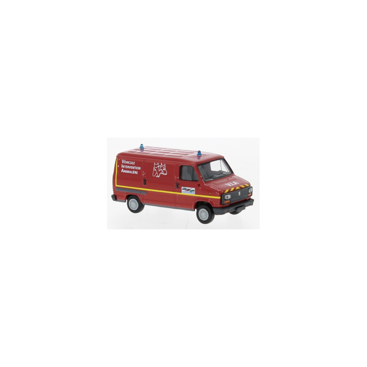 Brekina 34926 Peugeot J5 panel van, Firefighters, animal rescue veh...