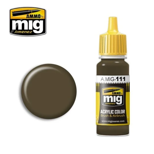 SCC 2 Acrylic Paint (BRITISH DRAB SERVICE 1941-42) 17ml Mig A.MIG-0111-SCC 2 Acrylic Paint (BRITISH DRAB SERVICE 1941-42) 17ml Mig - A.MIG-0111