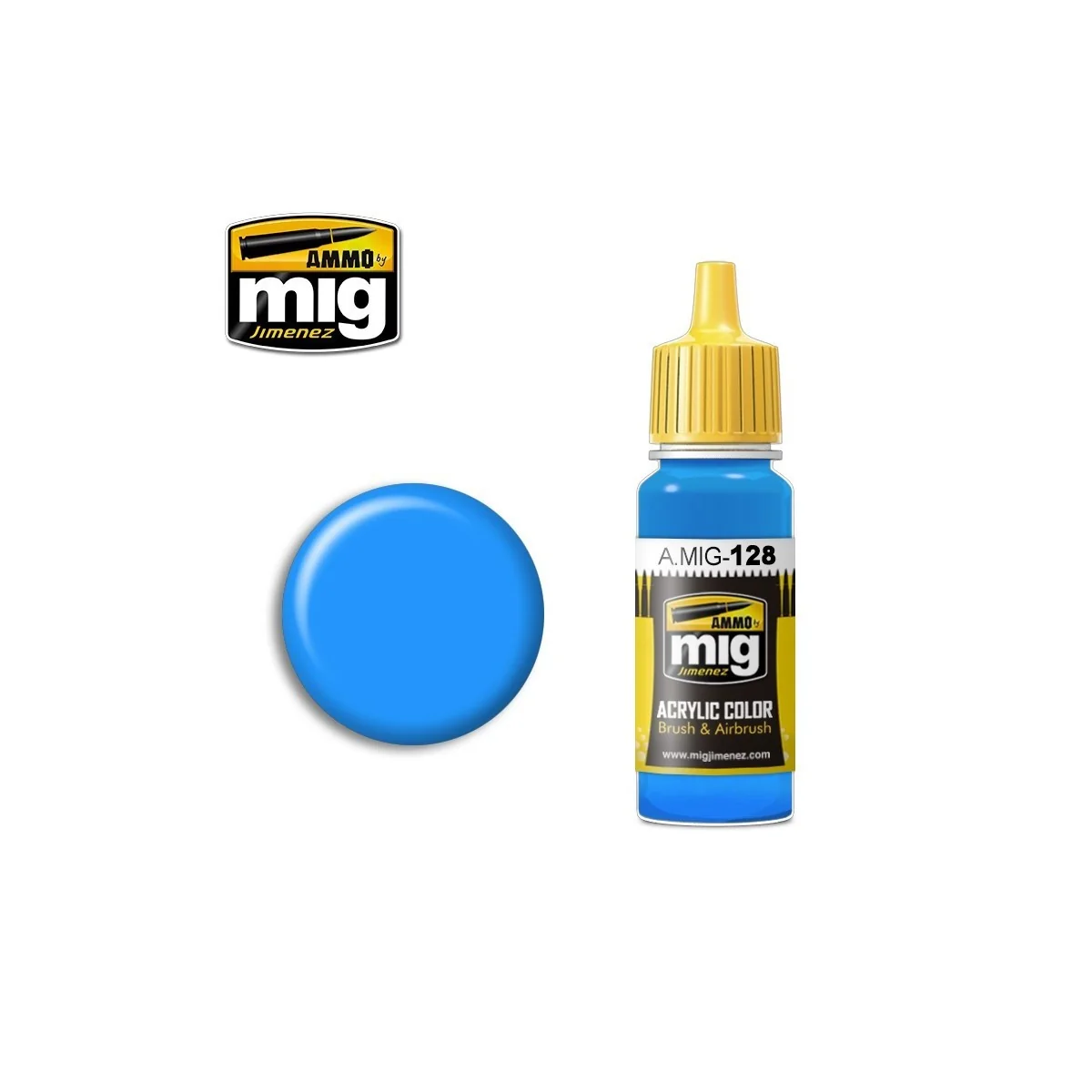 Mig CYAN acrylic paint 17ml Mig CYAN acrylic paint 17ml