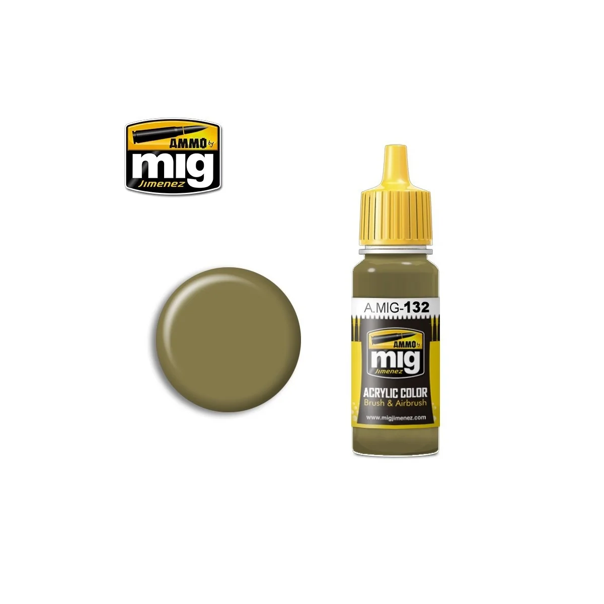 Acrylic paint REAL SAND GREY IDF 73 17ml Mig Acrylic paint REAL SAND GREY IDF 73 17ml Mig