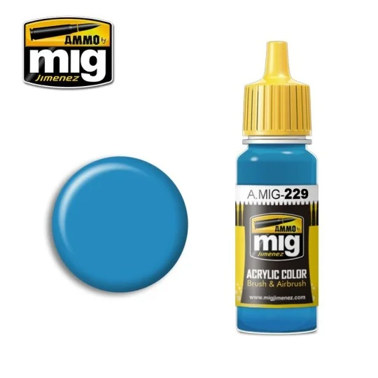 A.MIG-0229-Mig FS 15102 Dark Blue Gray Acrylic Paint 17ml