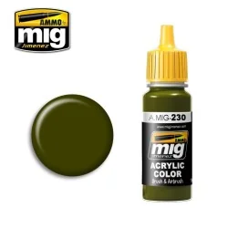Peinture acrylique RLM 82 VERT CAMO 17ml Mig AMMO - MIG Jimenez A.MIG-0230 - 1