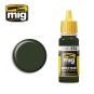 A.MIG-0232-RLM 70 Black Green Acrylic Paint 17ml Mig