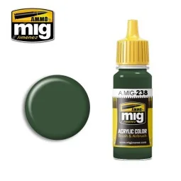 Mig FS 34092 Medium Green Acrylic Paint 17ml