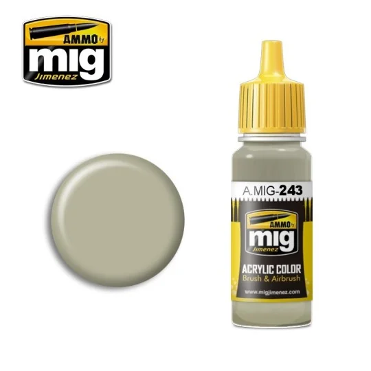 A.MIG-0243-Peinture acrylique CIEL TYPE S (BS 210) 17ml Mig