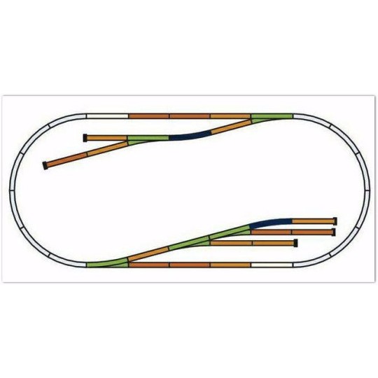 Piko 55330 Track Set D - Piko - Piko_55330 Piko_55330-Piko 55330 Track Set D - Piko_55330