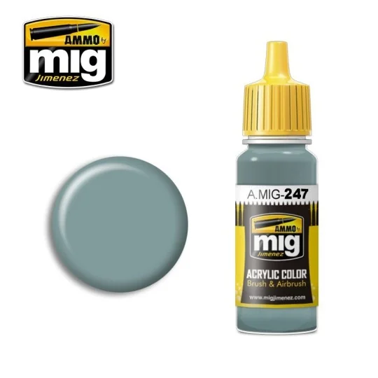 RLM 78 LIGHT BLUE acrylic paint 17ml Mig A.MIG-0247-RLM 78 LIGHT BLUE acrylic paint 17ml Mig - A.MIG-0247