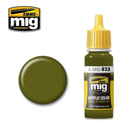 Russian Base Acrylic Paint 17ml Mig A.MIG-0932-Russian Base Acrylic Paint 17ml Mig - A.MIG-0932
