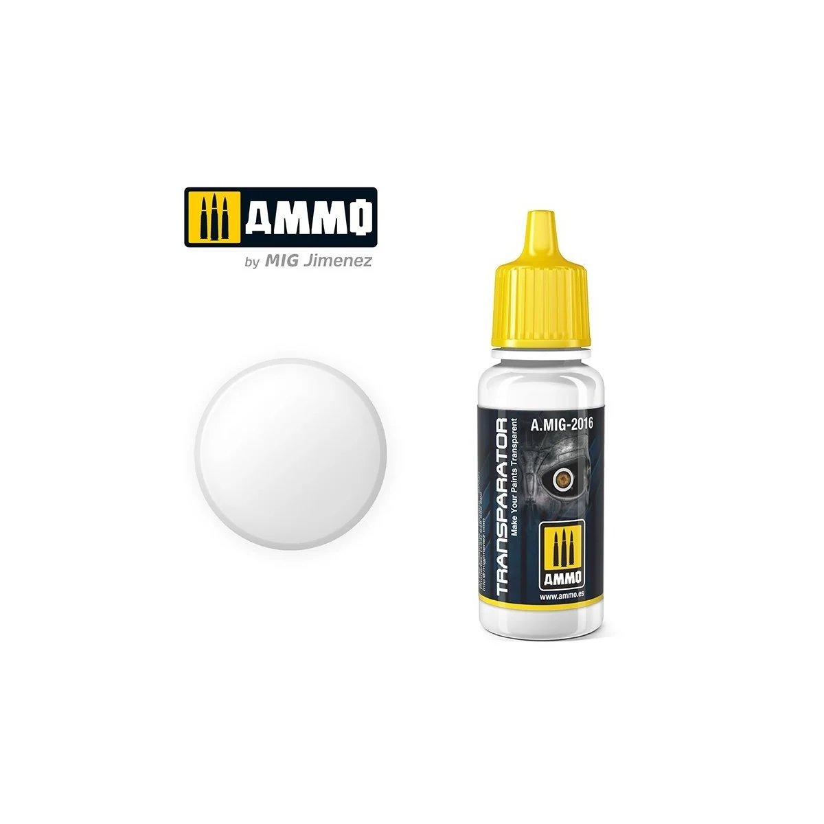 Peinture acrylique TRANSPARATEUR 17ml Mig AMMO - MIG Jimenez A.MIG-2016 - 1 Peinture acrylique TRANSPARATEUR 17ml Mig AMMO - MIG Jimenez A.MIG-2016 - 1