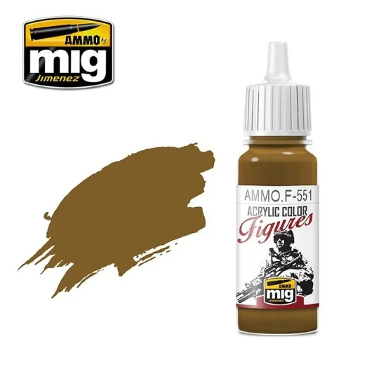A.MIG-F551-Peinture acrylique SABLE BRÛLANT 17ml Mig - A.MIG-F551