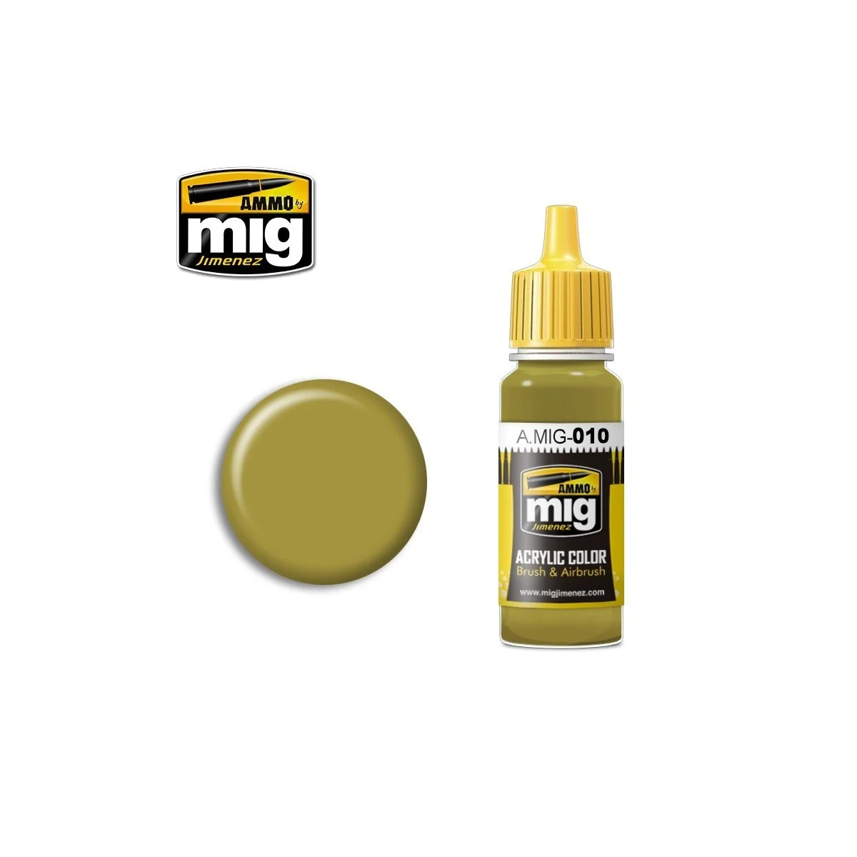 Acrylic paint RAL 7028 DARK YELLOW (MID-WAR) 17ml Mig Acrylic paint RAL 7028 DARK YELLOW (MID-WAR) 17ml Mig