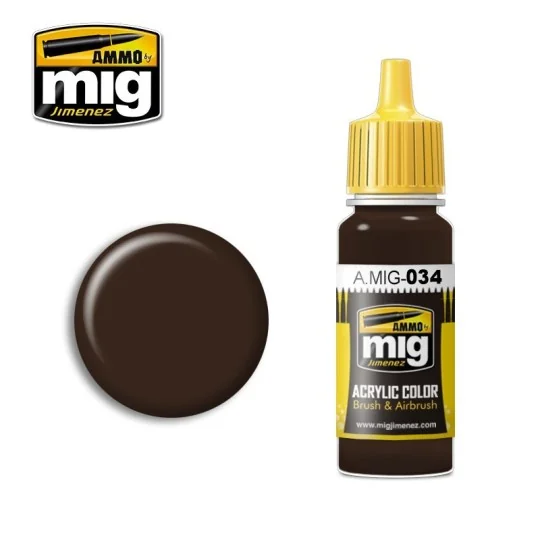 Acrylic Paint Rust Traces 17ml Mig A.MIG-0034-Acrylic Paint Rust Traces 17ml Mig - A.MIG-0034