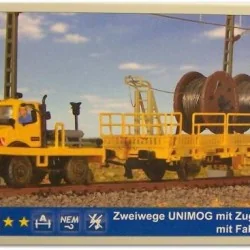 Kibri 16062 Engin Unimog pour entretien des voies Kibri Kibri_16062 - 1