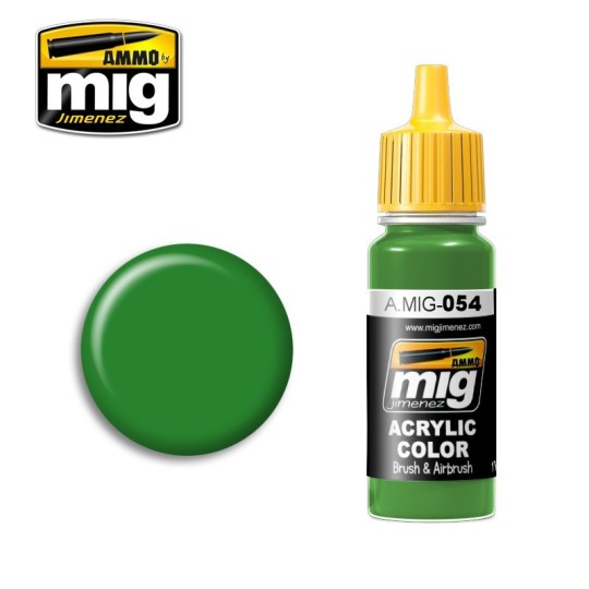 A.MIG-0054-SIGNAL GREEN