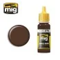 Peinture acrylique TERRE FONCÉE BRUN MOYEN (BS 450) 17ml Mig AMMO - MIG Jimenez A.MIG-0070 - 1 A.MIG-0070-Peinture acrylique TERRE FONCÉE BRUN MOYEN (BS 450) 17ml Mig - A.MIG-0070