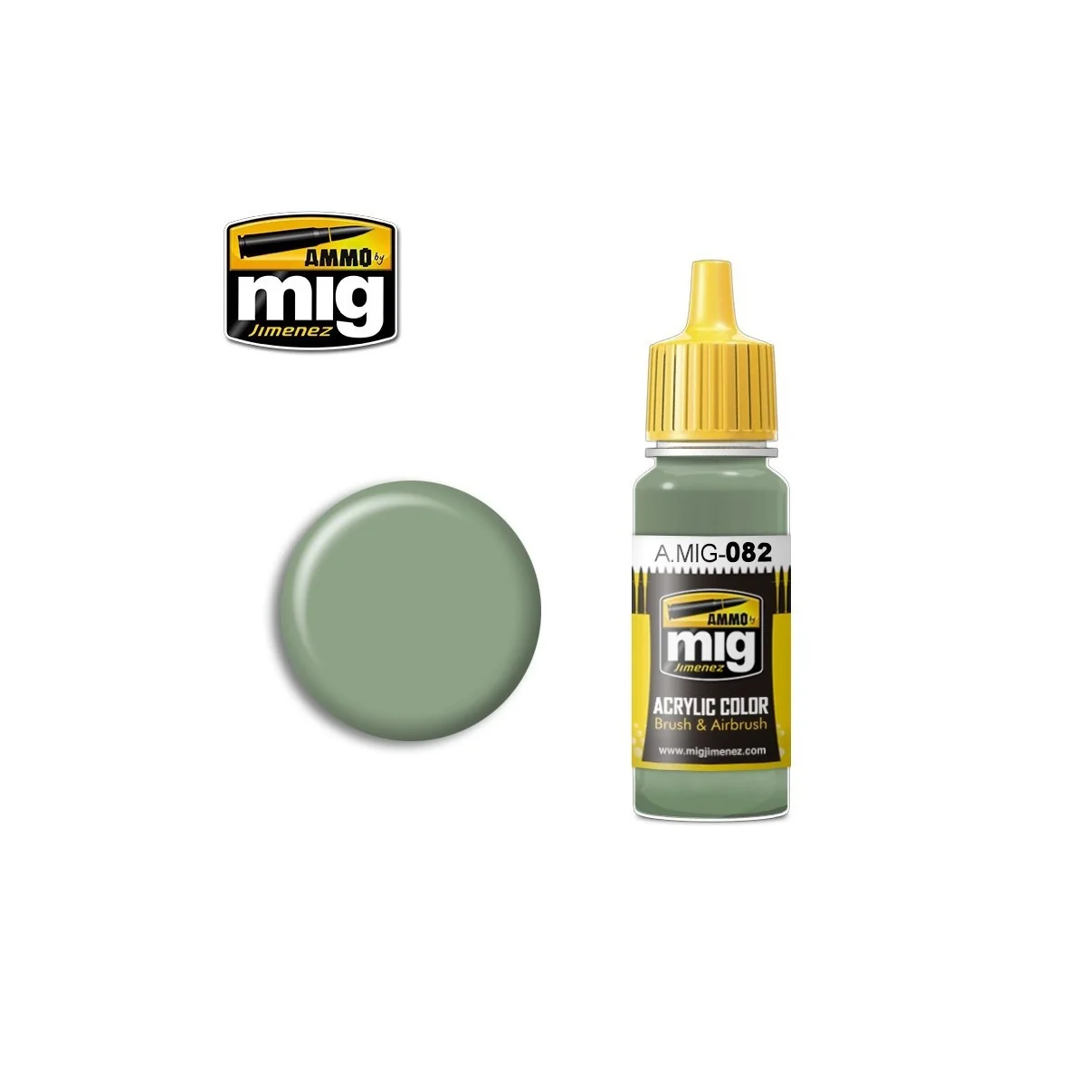 US APC Interior Green Acrylic Paint 17ml Mig