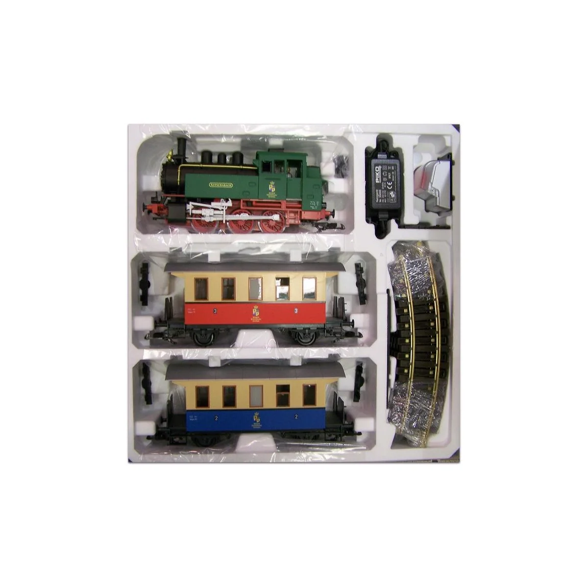 Piko G 37130 Traveler Starter Set, with BR 80 - Piko G - Piko_37130 Piko G 37130 Traveler Starter Set, with BR 80 - Piko G - Piko_37130
