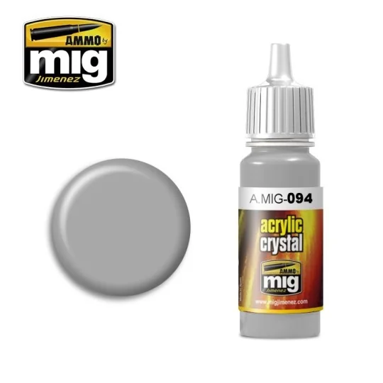 Peinture acrylique VERRE EN CRYSTAL 17ml Mig AMMO - MIG Jimenez A.MIG-0094 - 1 A.MIG-0094-Peinture acrylique VERRE EN CRYSTAL 17ml Mig - A.MIG-0094