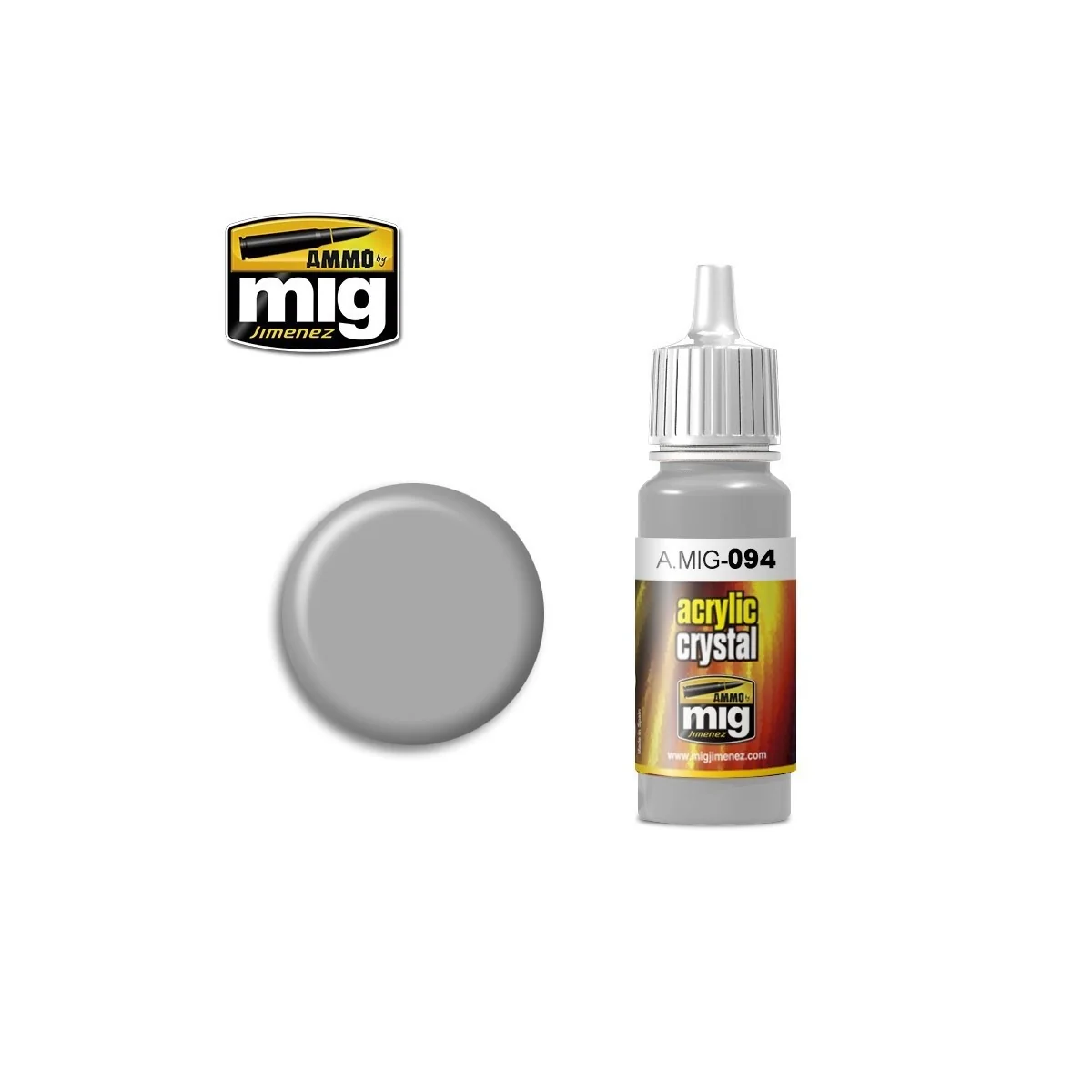 Peinture acrylique VERRE EN CRYSTAL 17ml Mig AMMO - MIG Jimenez A.MIG-0094 - 1 Peinture acrylique VERRE EN CRYSTAL 17ml Mig AMMO - MIG Jimenez A.MIG-0094 - 1