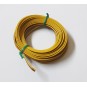 Herkat_3631-Herkat 3631 Double Wiring Wire, Brown/Yellow, 5 meters, 0.14m2