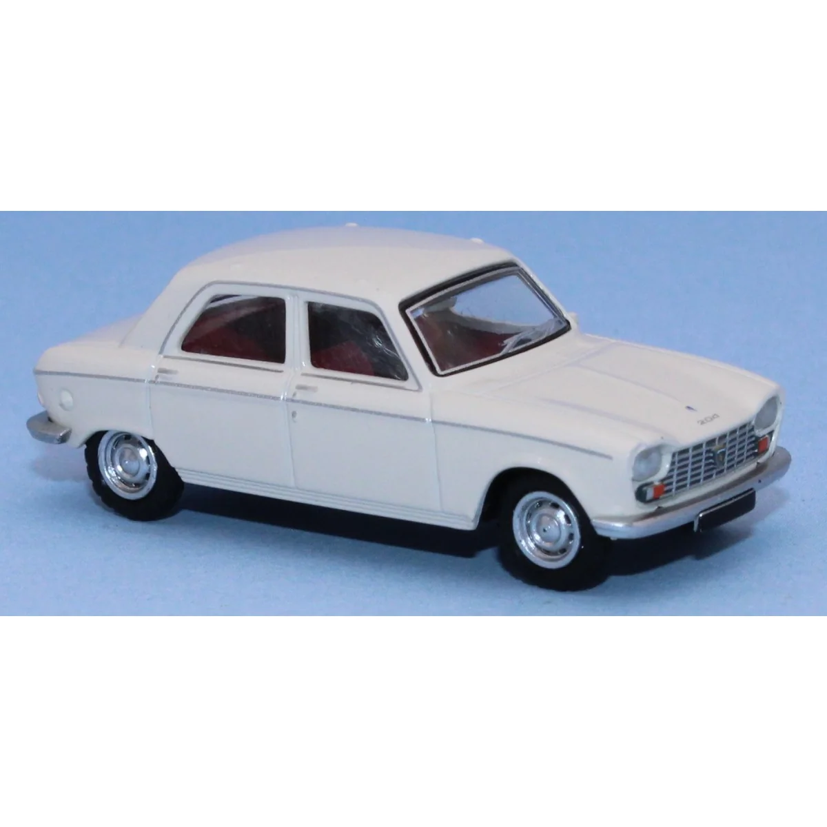 SAI 6250 Peugeot 204 sedan 1968, Courchevel white SAI 6250 Peugeot 204 sedan 1968, Courchevel white