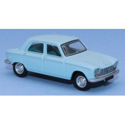 SAI 6251 Peugeot 204 sedan 1968, pastel blue - Sai_6251