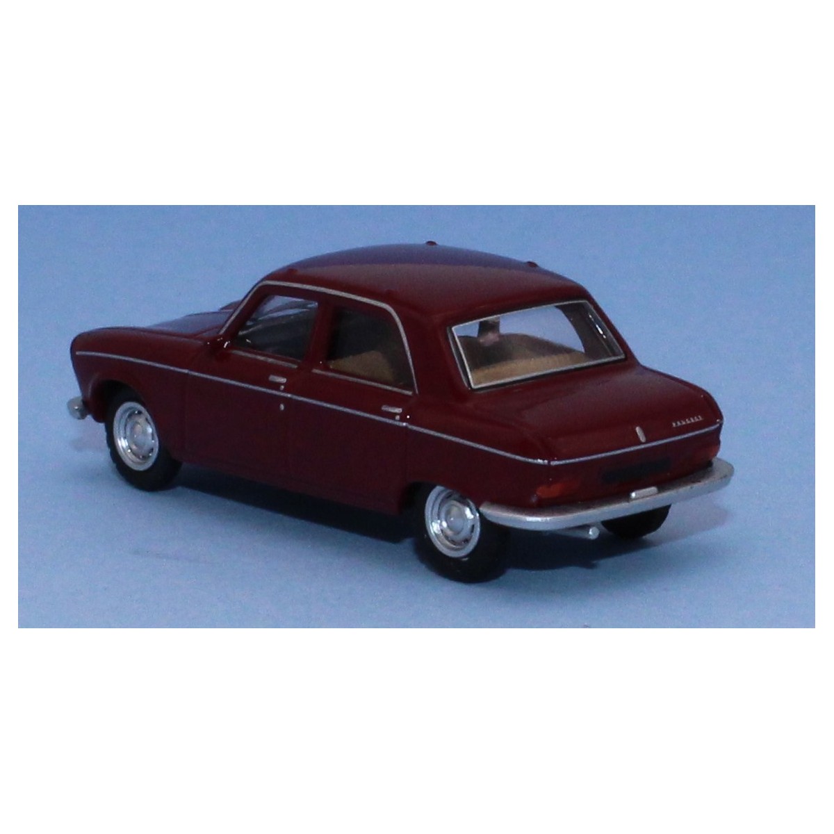 SAI 6253 Peugeot 204 sedan 1968, purple red - Sai_6253