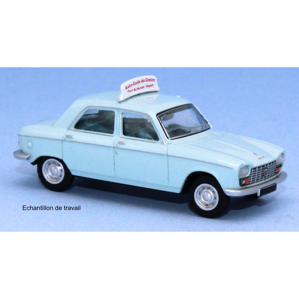 SAI 6263 Peugeot 204 sedan 1968, Central Driving School - Sai_6263