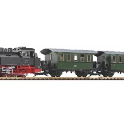 Piko G 37125 Passenger Starter Set, with BR 80 sound and smoke gene...