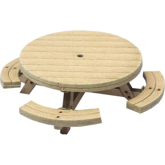 MET-PO510-Metcalfe PO510 Model Kit, Picnic Tables