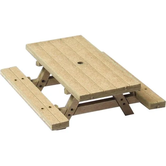 MET-PO510-Metcalfe PO510 Model Kit, Picnic Tables