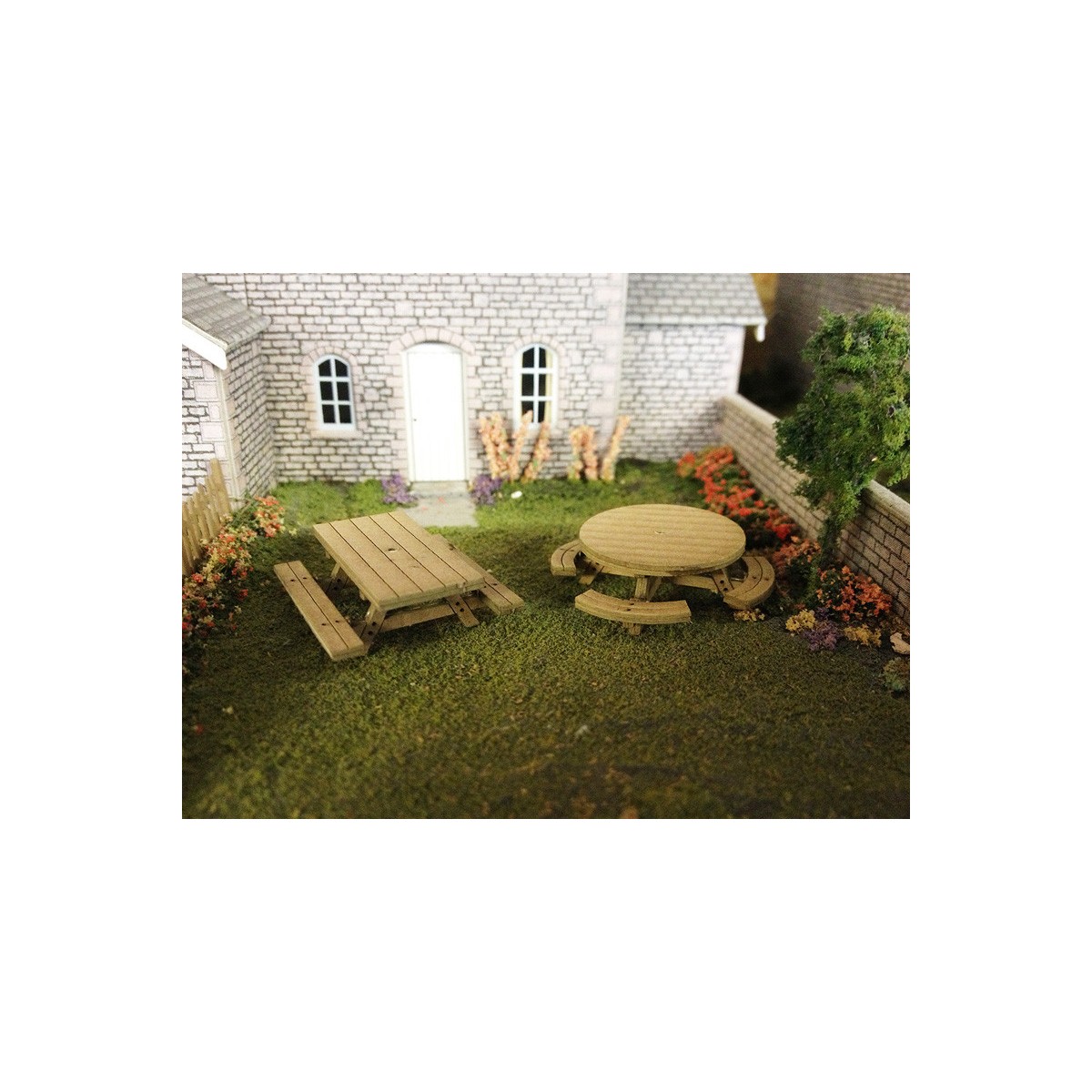 Metcalfe PO510 Maquette, Tables de pique-nique Metcalfe MET-PO510 - 4