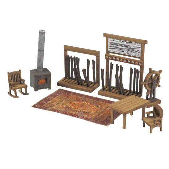 MET-PO580-Metcalfe PO580 Maquette, Intérieur du poste de signalisation
