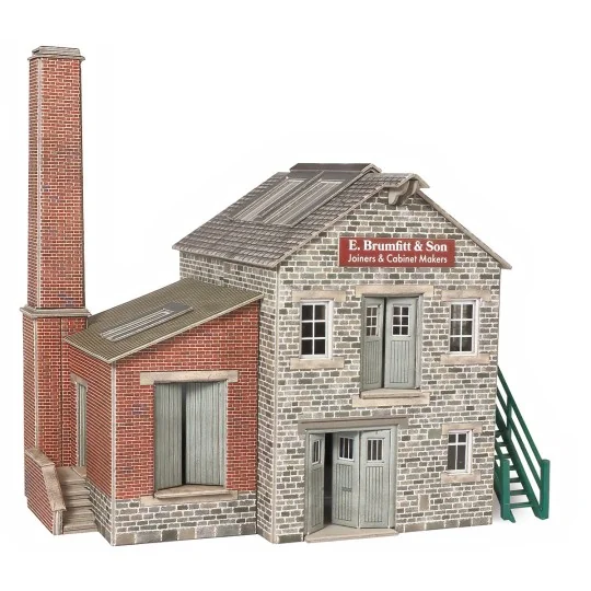 MET-PO286-Metcalfe PO286 Maquette, Atelier délabré