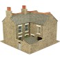 MET-PO264-Metcalfe PO264 Model Kit, Stone Corner House with Shop