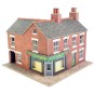 MET-PO263-Metcalfe PO263 Model Kit, Corner House in Red Brick with Shop