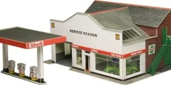 Metcalfe PO281 Maquette, Garage et station service Shell Metcalfe MET-PO281 - 1