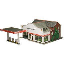 Metcalfe PO281 Maquette, Garage et station service Shell Metcalfe MET-PO281 - 1